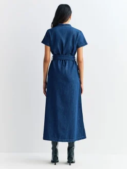 A.P.C. Blue Annelie Dress