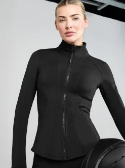 Aztec Diamond Black Fitted Jacket
