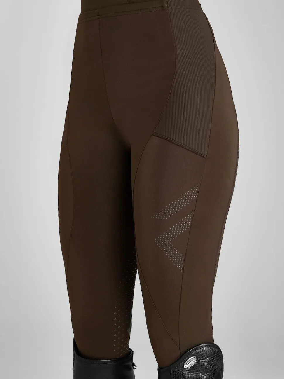 Aztec Diamond Brown Full Seat Core Leggings