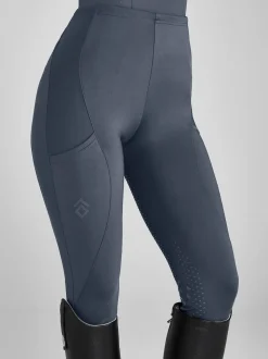 Aztec Diamond Petrol Full Seat Core Leggings