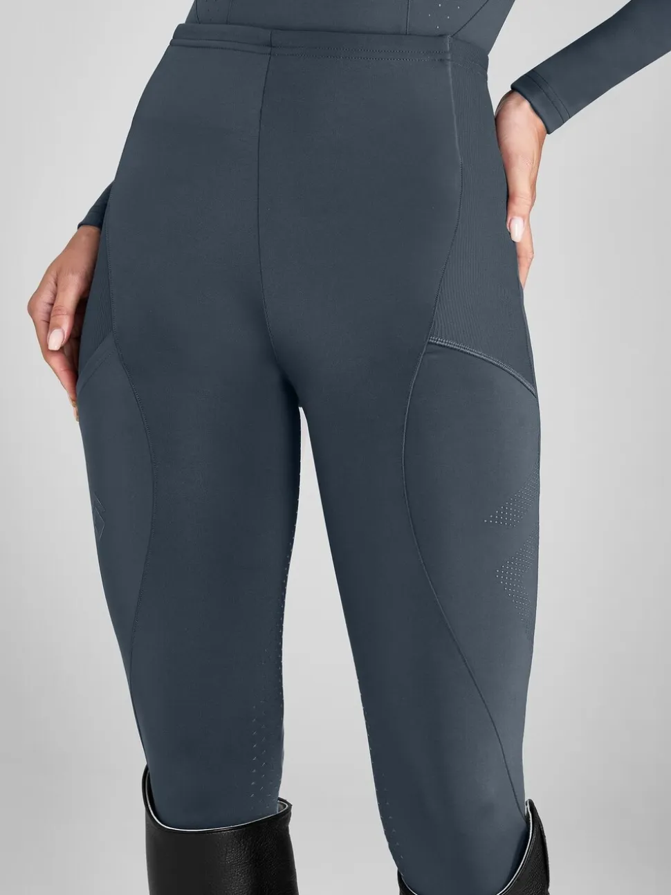 Aztec Diamond Petrol Full Seat Core Leggings