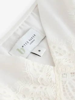 B by Ted Baker Ecru Satin Lace Bridal Slip