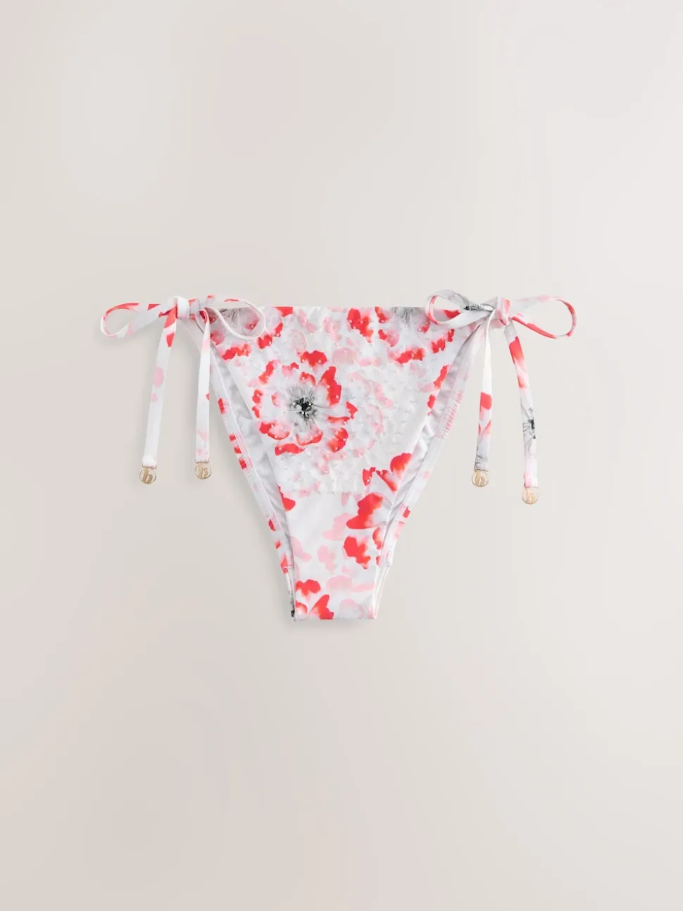 B by Ted Baker Floral High Waist White Briefs