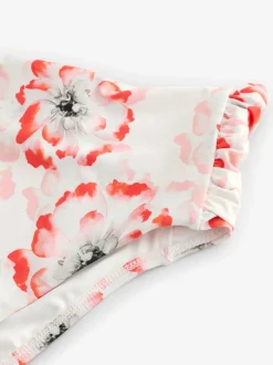 B by Ted Baker Floral High Waist White Briefs
