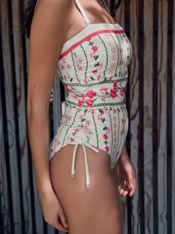 B by Ted Baker Tummy Control Bandeau Swimsuit