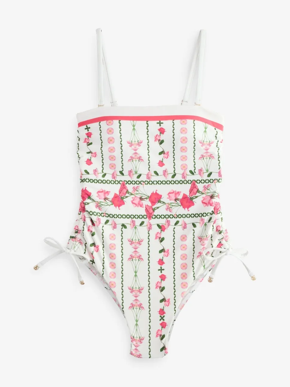 B by Ted Baker Tummy Control Bandeau Swimsuit