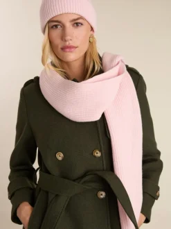 Baukjen Pink Laura Wool Blend Scarf