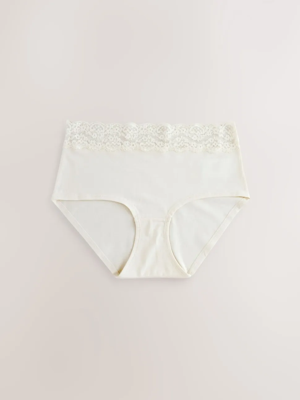 Berry Bow Print Midi Cotton Lace Knickers 4 Pack