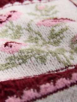 Berry Pink House Knit Cottage Cardigan