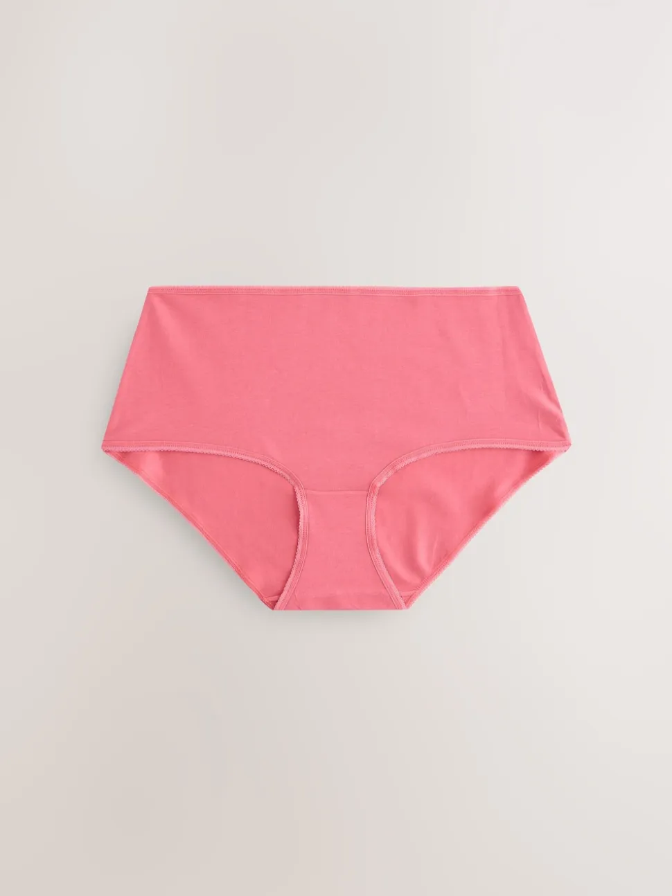 Berry Pink Midi Cotton Rich Knickers 5 Pack