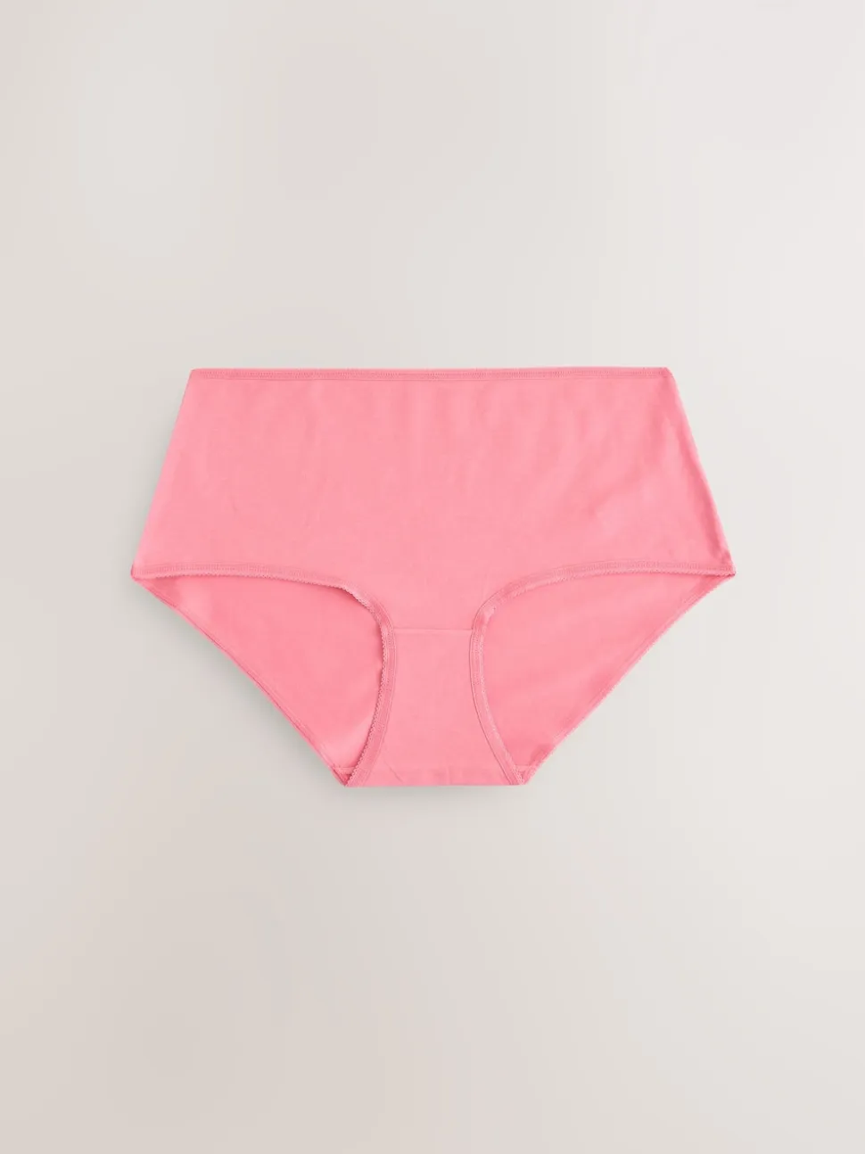 Berry Pink Midi Cotton Rich Knickers 5 Pack