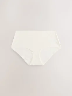 Berry Pink Midi Cotton Rich Knickers 5 Pack