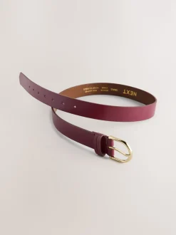Berry Regular Leather Belt