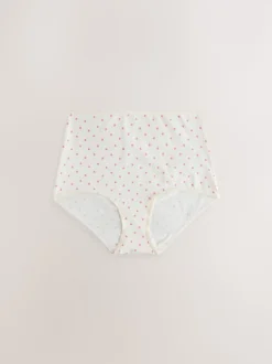 Berry/Pink Full Brief Cotton Rich Knickers 7 Pack