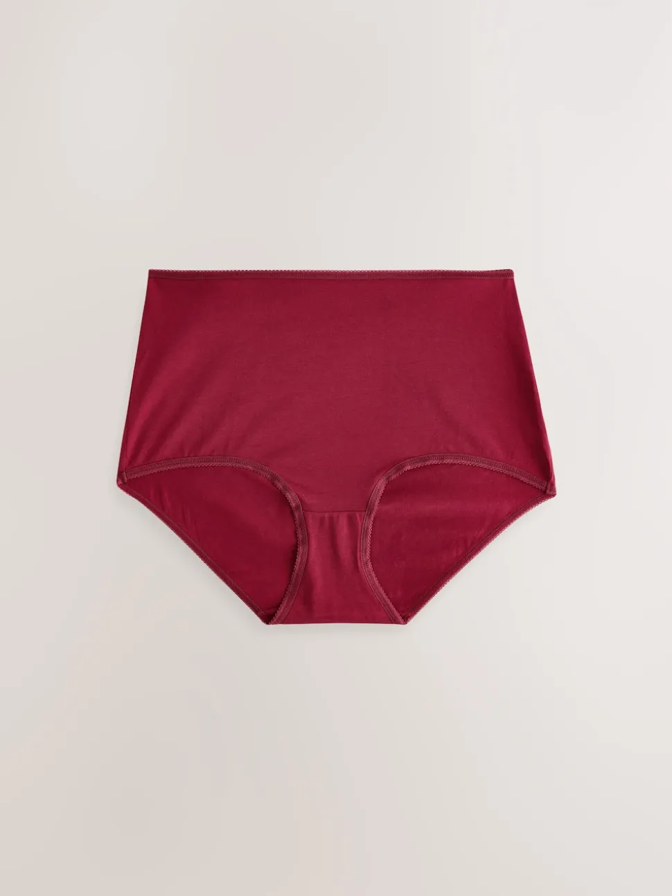 Berry/Pink Full Brief Cotton Rich Knickers 7 Pack