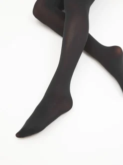 Black 150 Denier Opaque Tights One Pack