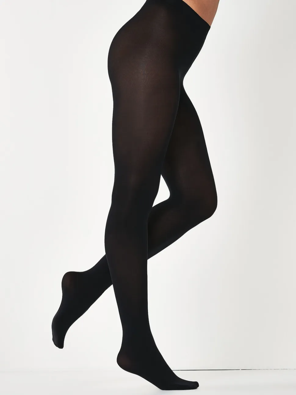 Black 5 Pack 100 Denier Opaque Tights