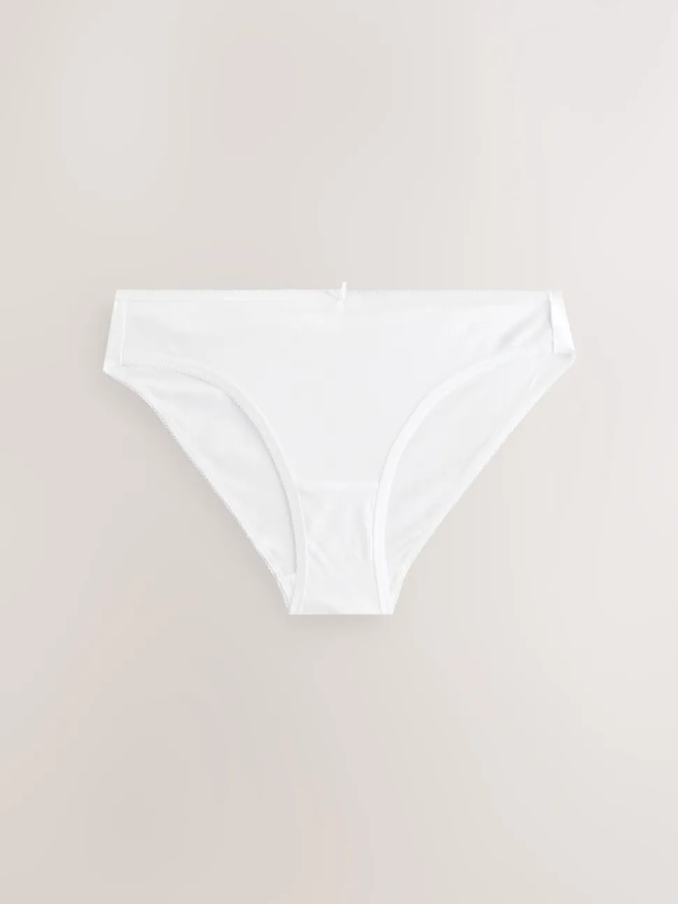 Black / Pastel Rose Nude / White Bikini Cotton Rich Knickers 7 Pack