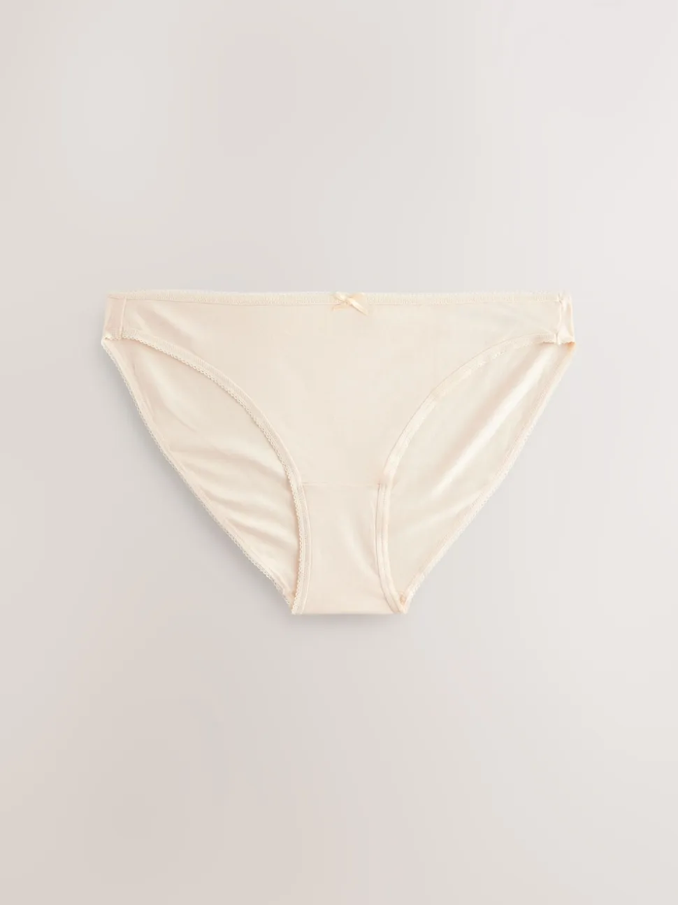 Black / Pastel Rose Nude / White High Leg Cotton Rich Knickers 7 Pack