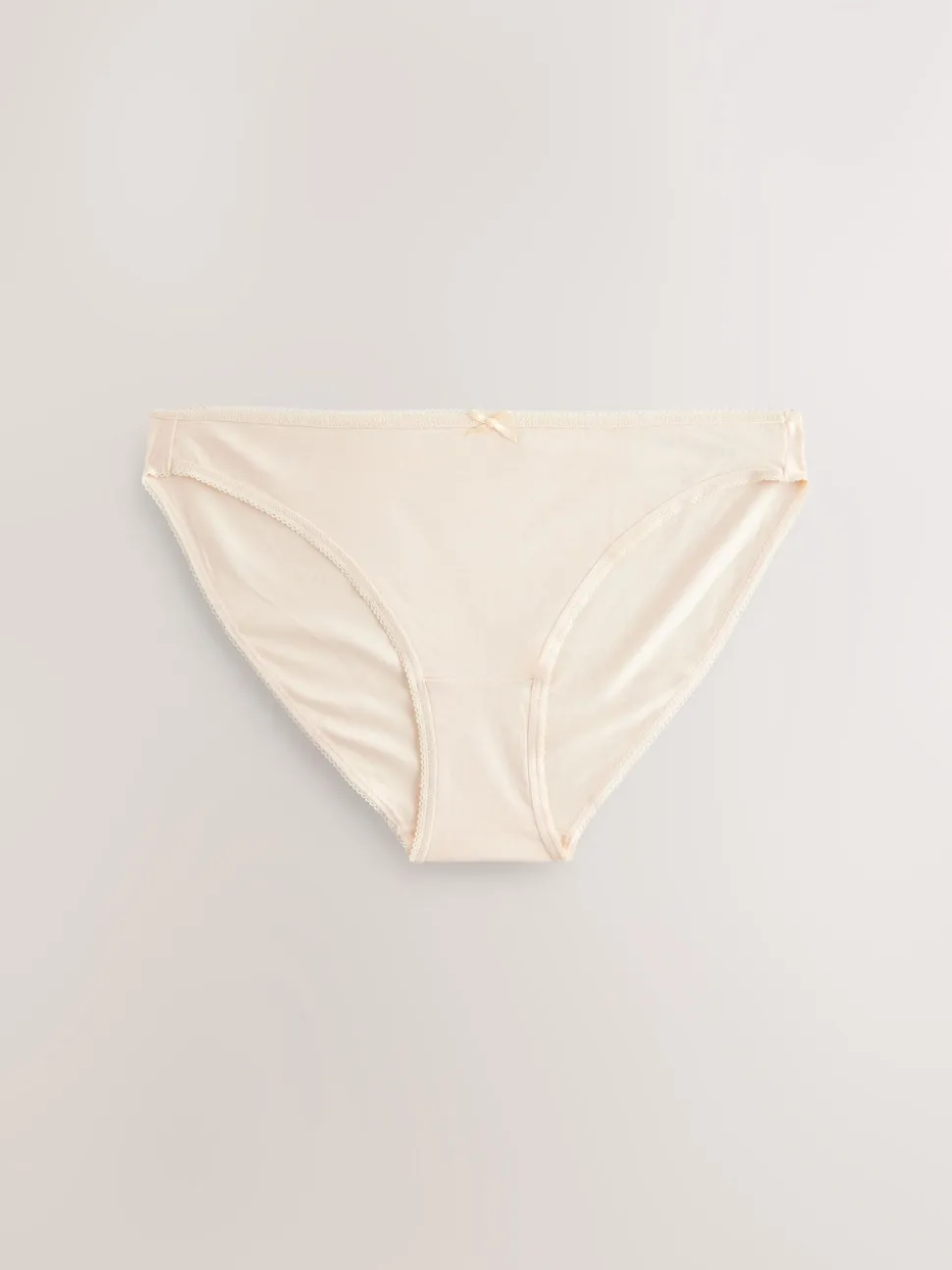 Black / Pastel Rose Nude / White High Leg Cotton Rich Knickers 7 Pack