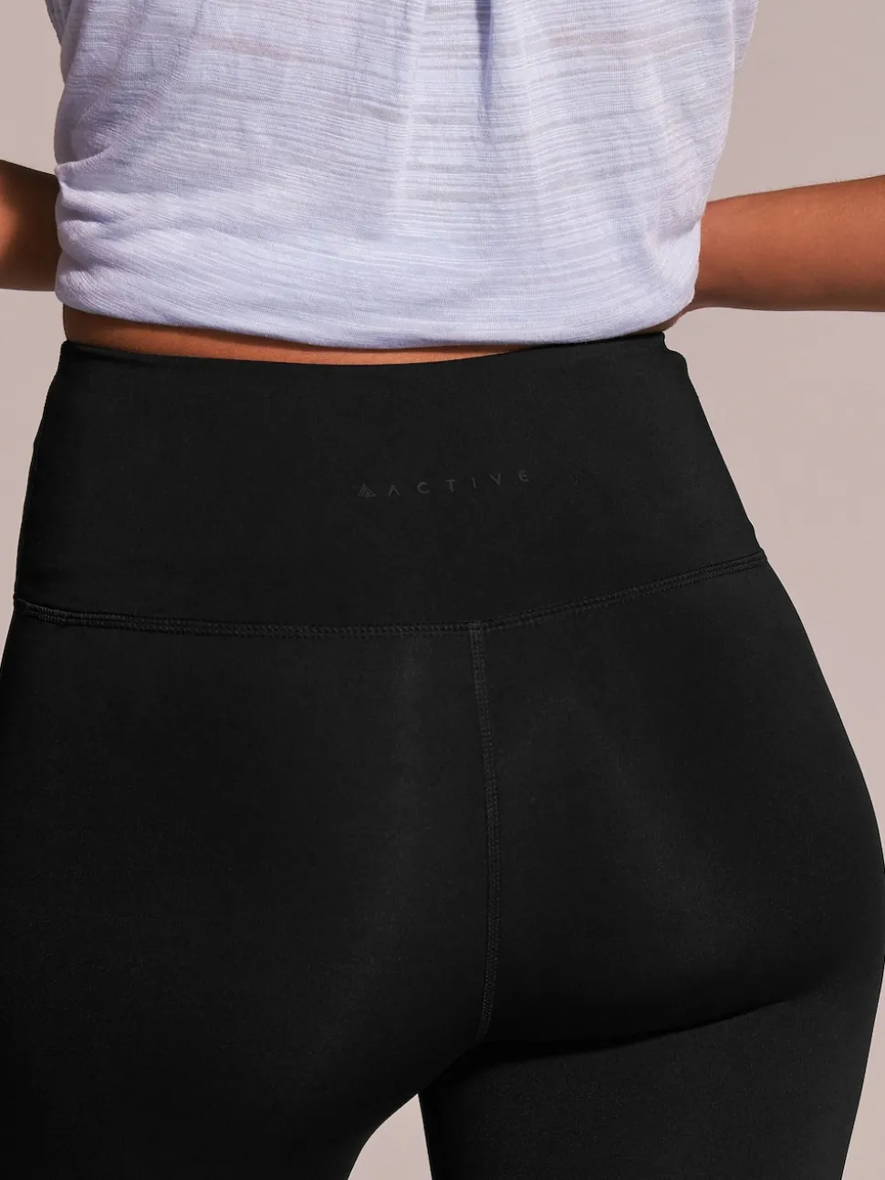Black Active Power Capri Leggings