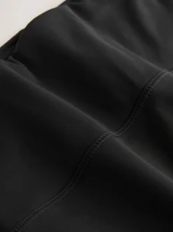 Black Active Power Sports Capri Leggings