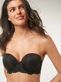 Black A-DD Triple Boost Push-Up Strapless Bra