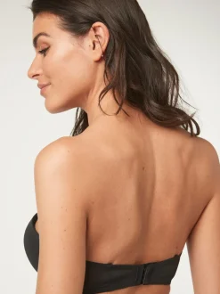Black A-DD Triple Boost Push-Up Strapless Bra