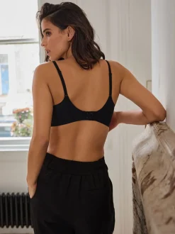 Black A-E Deep Plunge Multiway Bra