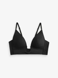 Black A-E Deep Plunge Multiway Bra