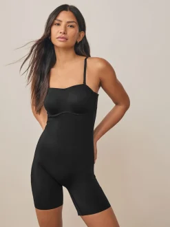Black Bandeau Thigh Smoothing Shapewear