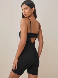 Black Bandeau Thigh Smoothing Shapewear