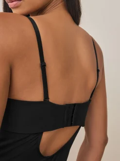 Black Bandeau Thigh Smoothing Shapewear