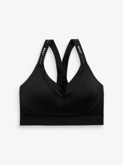 Black B-G Active High Impact Dry Tech Sports Bra
