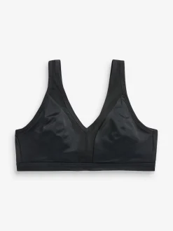 Black B-H Total Support Non Wire Ultimate Comfort Bra