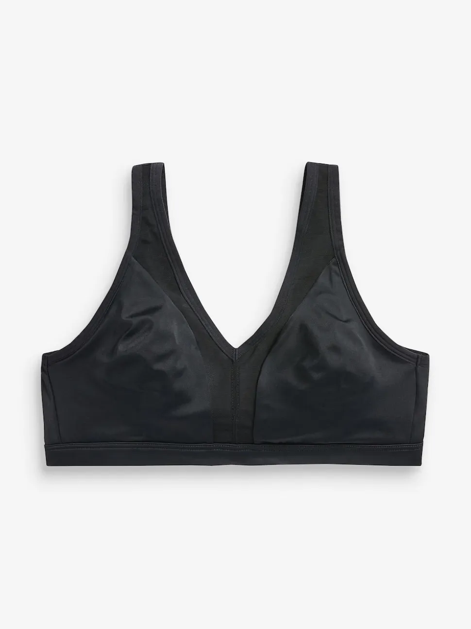 Black B-H Total Support Non Wire Ultimate Comfort Bra