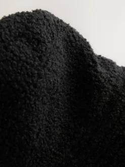 Black Borg/Nylon Reversible Bucket Hat