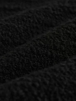 Black Boucle Shacket