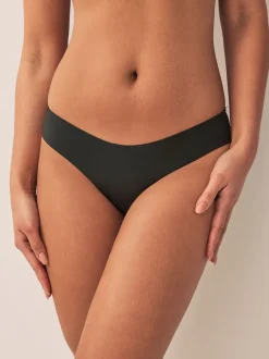 Black Brazilian No VPL Comfort Knickers 3 Pack
