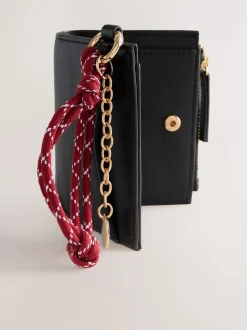 Black Charm Card Holder