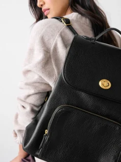 Black Clean Backpack