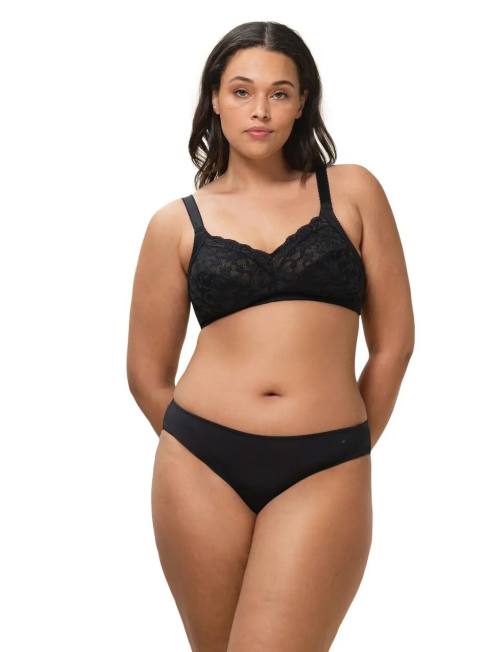 Black Delicate Doreen Non Wired Bra
