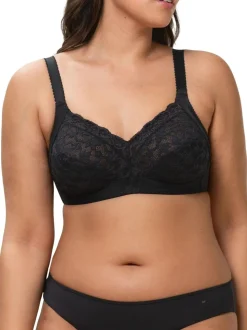 Black Delicate Doreen Non Wired Bra