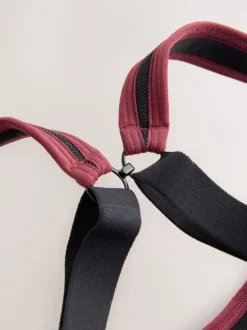Black F-K Ultimate Support Cushioned Comfort Wired High Impact Sports Bra