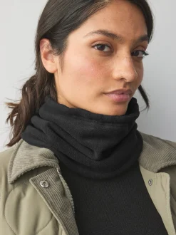 Black Fleece Snood Scarf