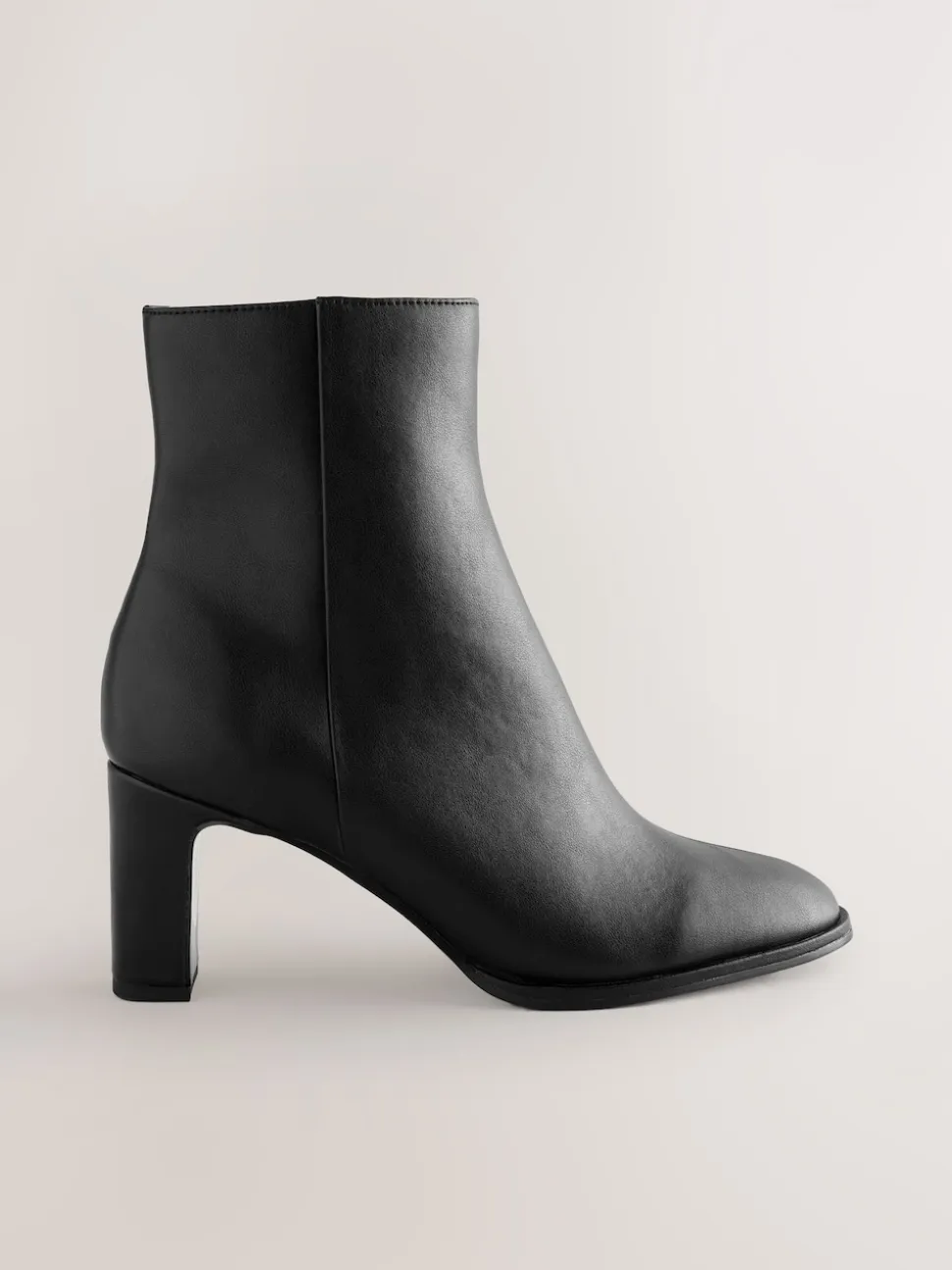 Black Forever Comfort® Block Heeled Ankle Boots