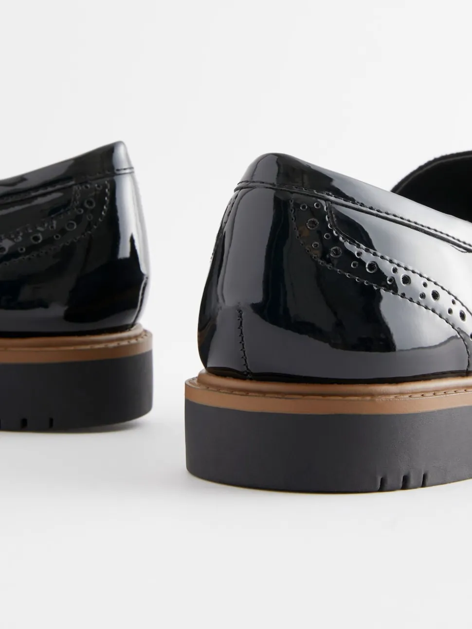 Black Forever Comfort® Brogue Loafers