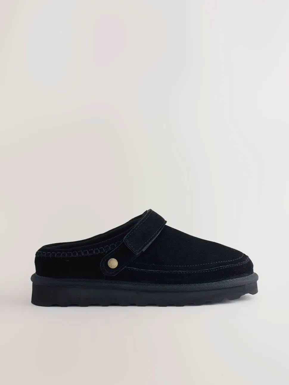 Black Forever Comfort® Chunky Sole Footbed Clogs