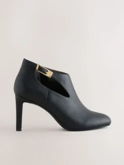 Black Forever Comfort® Open Side Shoe Boots
