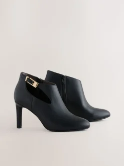 Black Forever Comfort® Open Side Shoe Boots